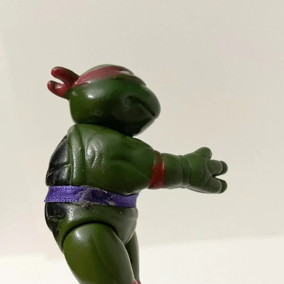 Vintage Teenage Mutant Ninja Turtles Raphael Hugger Pencil Topper TMNT - Picture 6 of 16